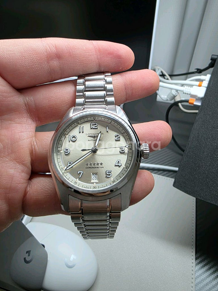 론진 스피릿 37mm 샴페인--0