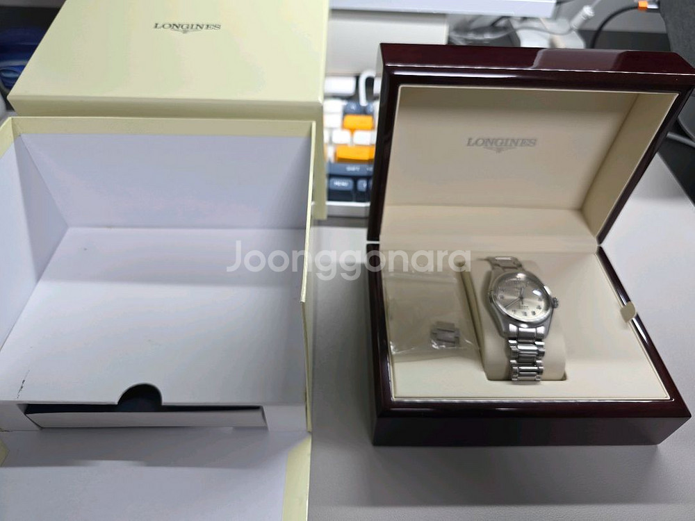 론진 스피릿 37mm 샴페인--5