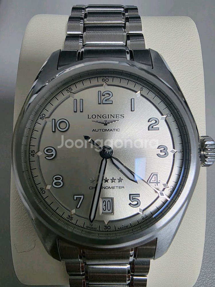 론진 스피릿 37mm 샴페인--8