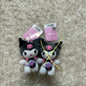 (새상품)산리오 쿠로미 인형 키링8cm 우정템