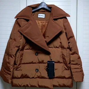 칼라거펠트 더블버튼 구스다운 코트(66~77) ㅡ새상품