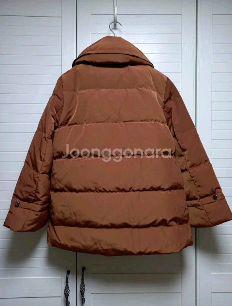 칼라거펠트 더블버튼 구스다운 코트(66~77) ㅡ새상품--5