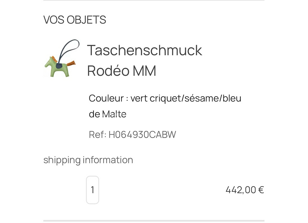 에르메스 로데오 백참 PM사이즈--6