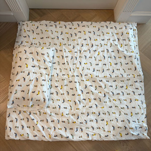 이케아 침대 이불 베개 드룀슬로트 세트 + 추가 커버