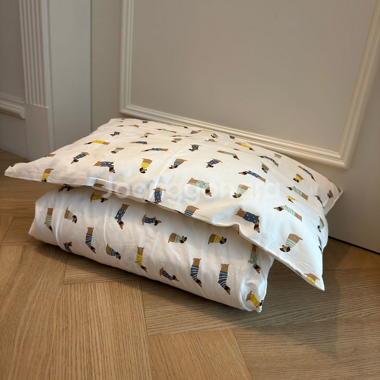 이케아 침대 이불 베개 드룀슬로트 세트 + 추가 커버--2