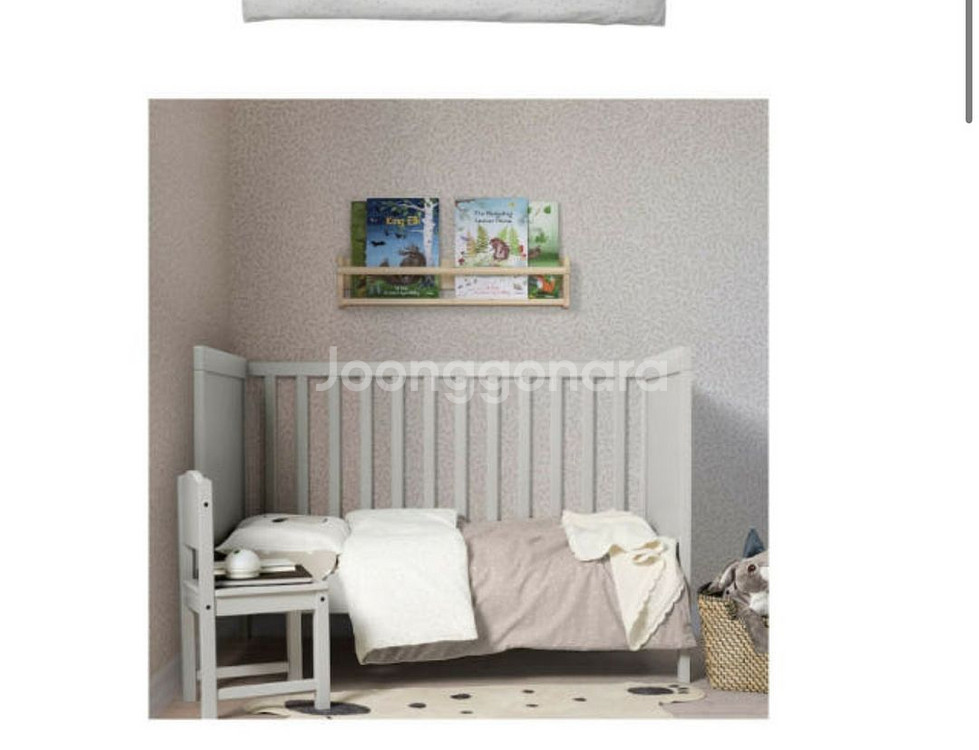 이케아 침대 이불 베개 드룀슬로트 세트 + 추가 커버--4