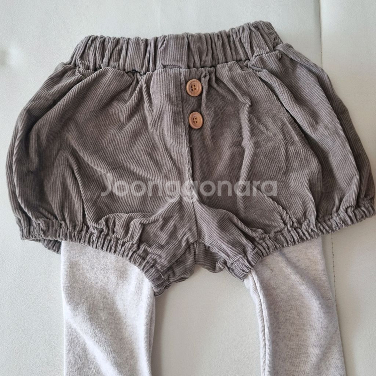 겨울 XS 90호 블라우스 블루머레깅스--4