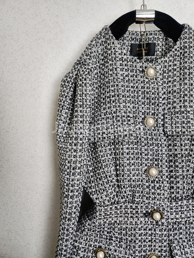 악녀일기 트위드 원피스55--3