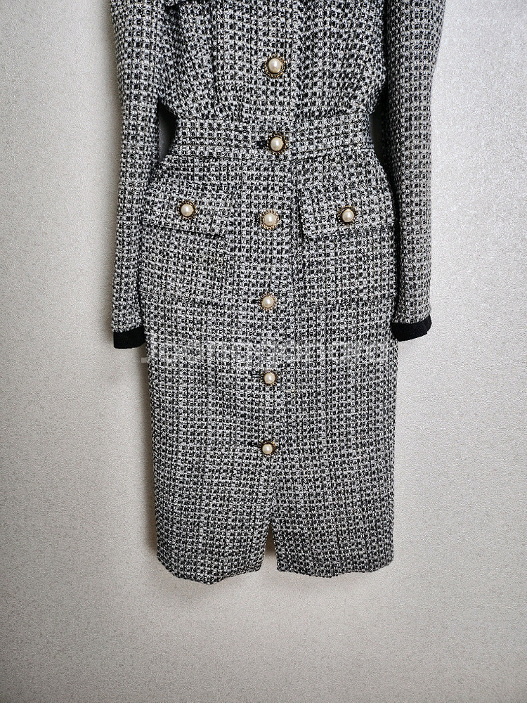 악녀일기 트위드 원피스55--2