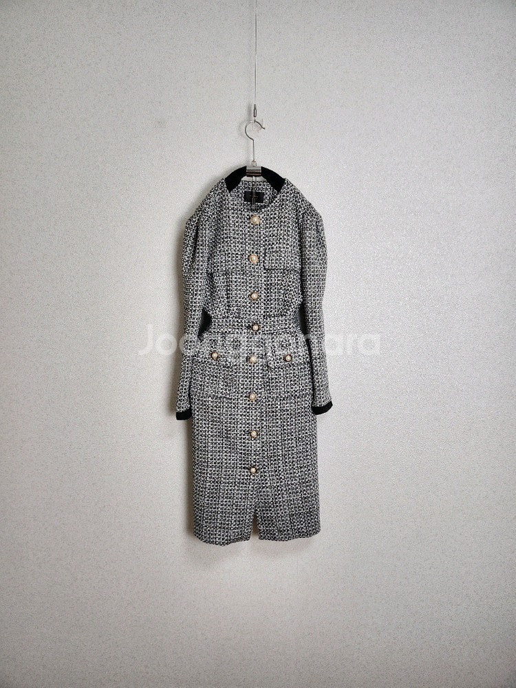 악녀일기 트위드 원피스55--0