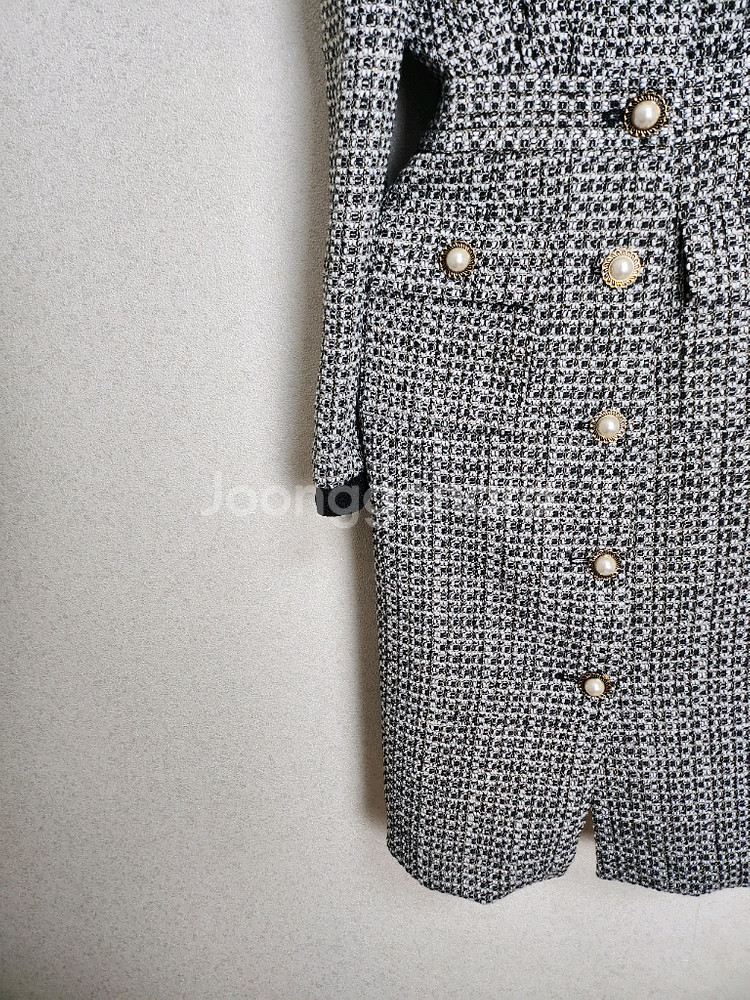 악녀일기 트위드 원피스55--4