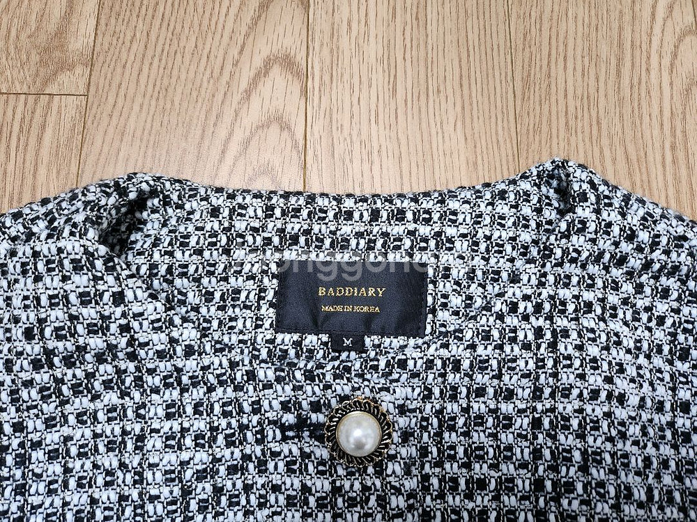 악녀일기 트위드 원피스55--6