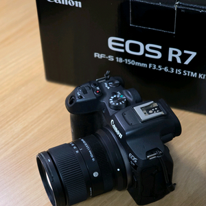 캐논 EOS R7 풀박스