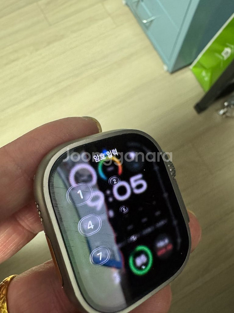 애플워치 울트라 2 49mm 티타늄 풀박스+애플케어플러스--1