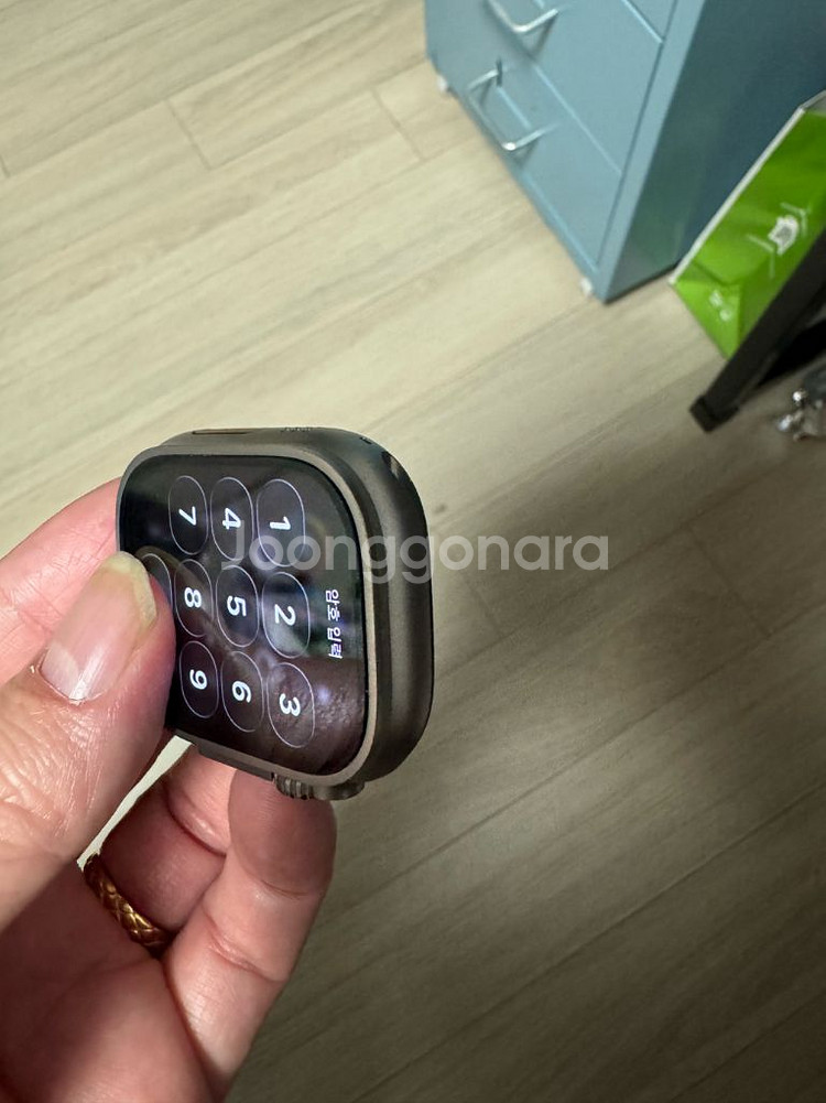 애플워치 울트라 2 49mm 티타늄 풀박스+애플케어플러스--4