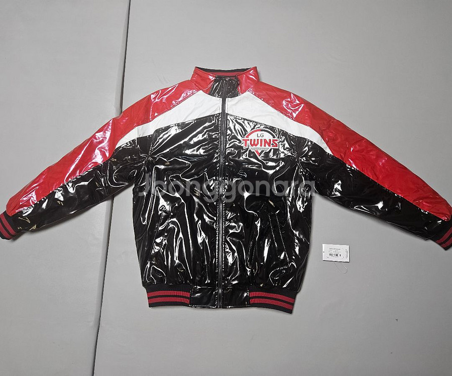 LG ·트윈스 동계 유광 점퍼 105사이즈(2025년 10월 구입한 새제품) ·--1
