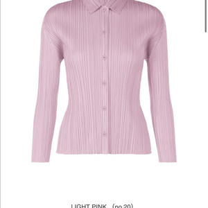 플리츠플리즈 9월 셔츠 라이트핑크 3