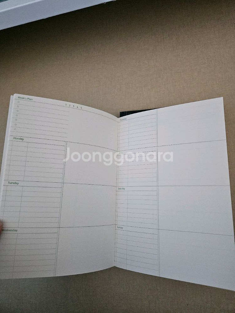 온유어마인드 워너디스 미라이트 럭키데이 다이어리--5