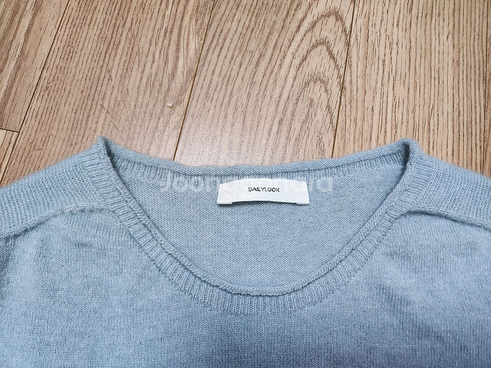 데일리룩 울&캐시미어 홀가먼트 니트 66--6