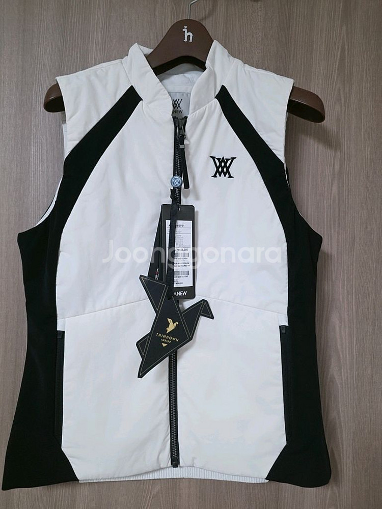 어뉴 골프 여성 씬다운 베스트 90 새상품--0