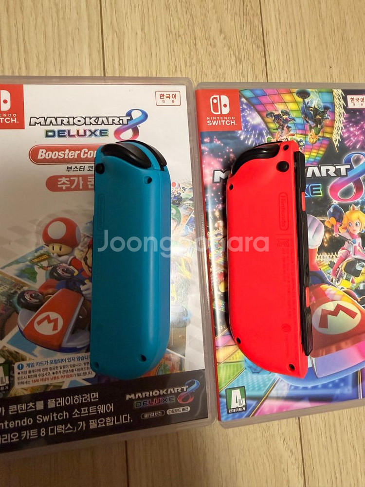 닌텐도 스위치 OLED 레드 + 스티어링휠 세트--5