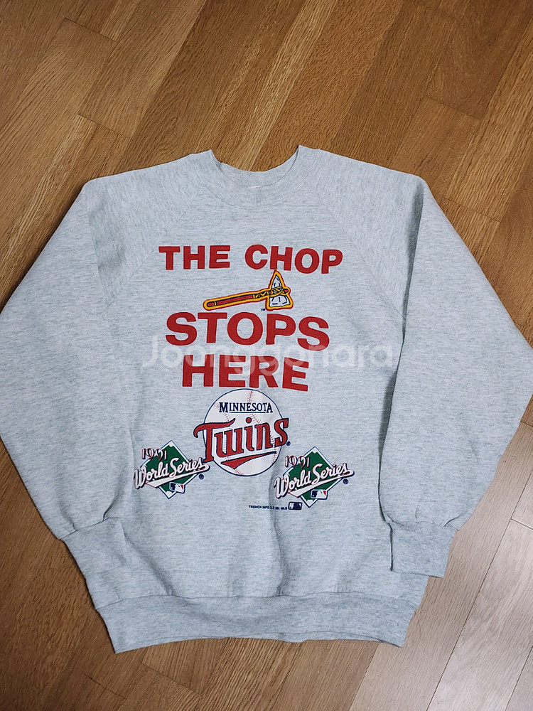 미네소타 트윈스 mlb 빈티지 맨투맨 새제품--0