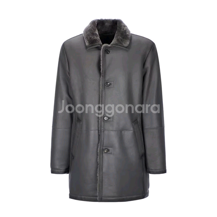 [105] 마에스트로 가죽 무스탕 코트 (양가죽)--0