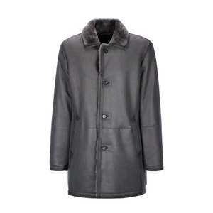 [105] 마에스트로 가죽 무스탕 코트 (양가죽)