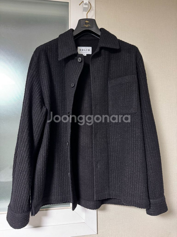 솔리드옴므 테리 니트 셔츠 자켓 46 solidhomme--0