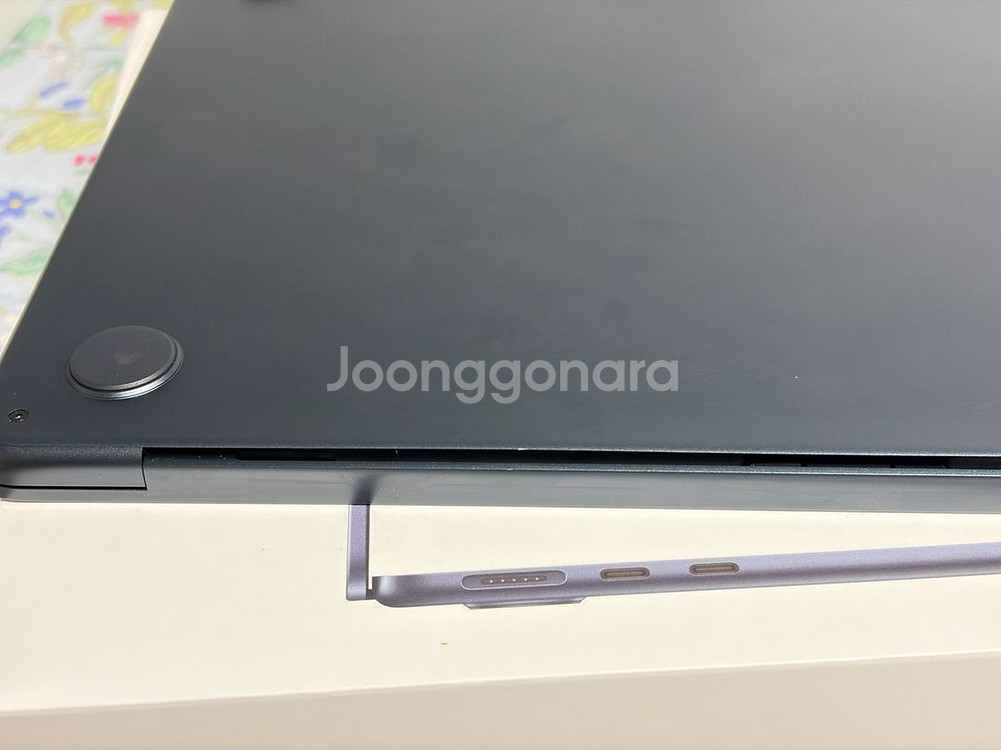 맥북에어 M2 13인치 8cpu, 10gpu, 24g ram, 512g ssd 정품풀박스 애플케어--12