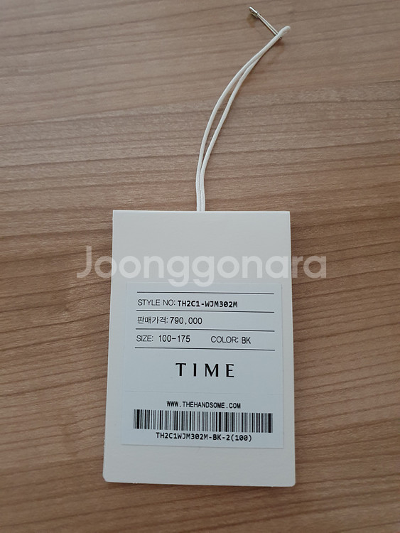 [새상품] 타임옴므 22SS 멀티포켓점퍼 쉘파카 블랙 100 사이즈 팝니다.--2