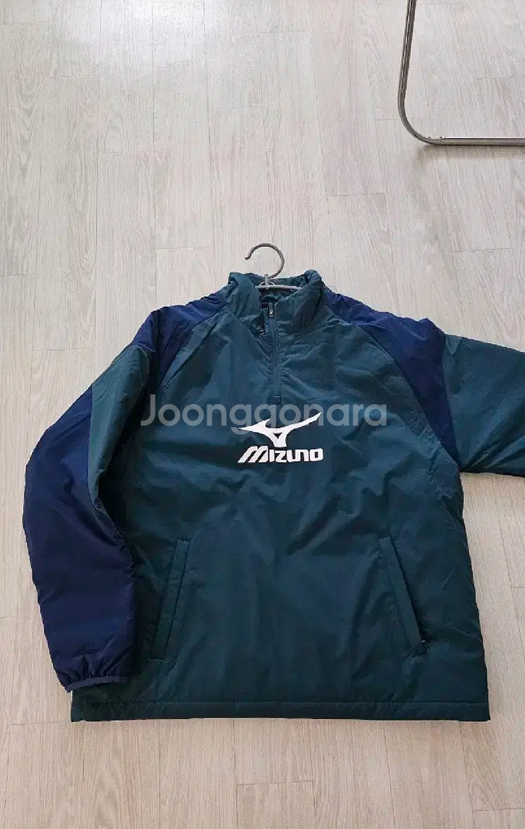 미즈노 하이넥 패딩 피스테 아노락--0
