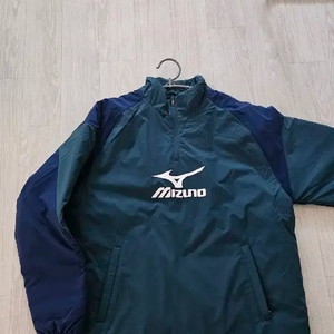 미즈노 하이넥 패딩 피스테 아노락