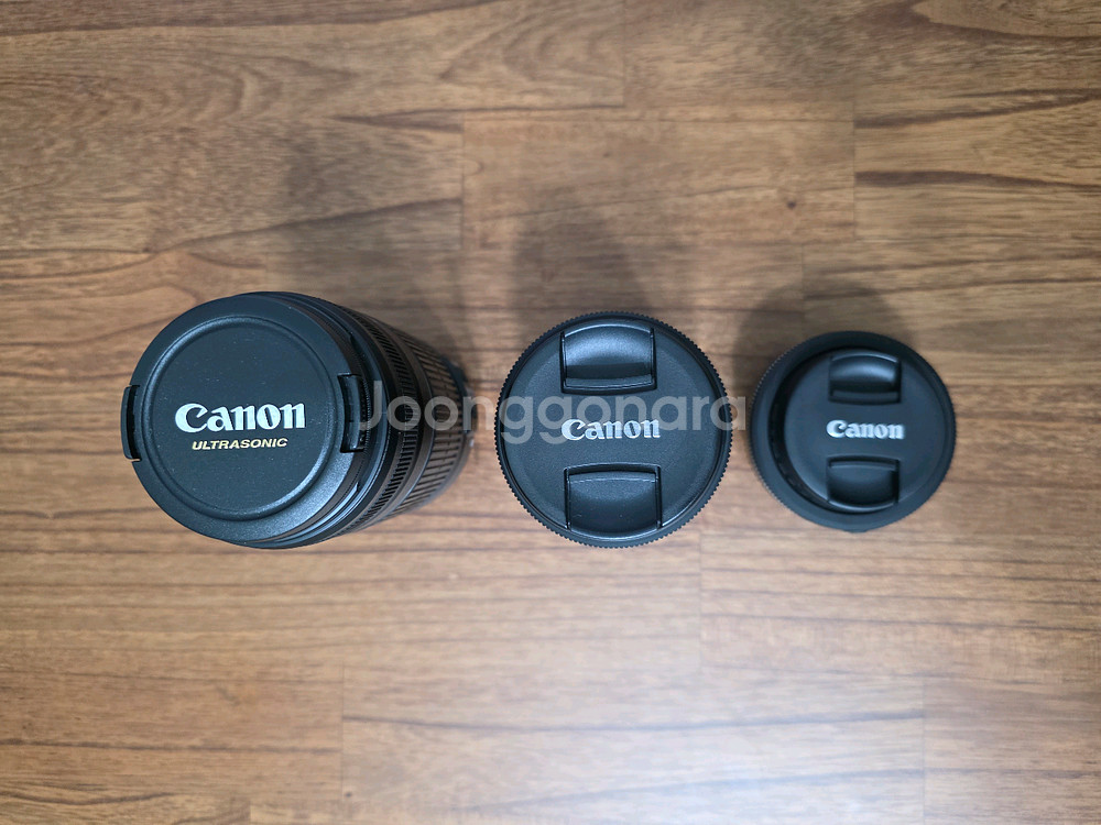 캐논 EOS 750D + 렌즈 3개--4