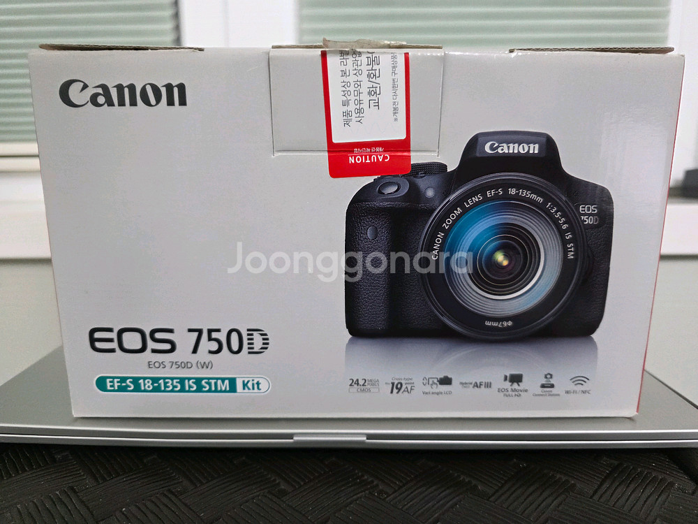 캐논 EOS 750D + 렌즈 3개--7