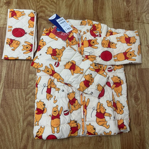 베베드피노 디즈니 푸우 경량 패딩 130 새상품