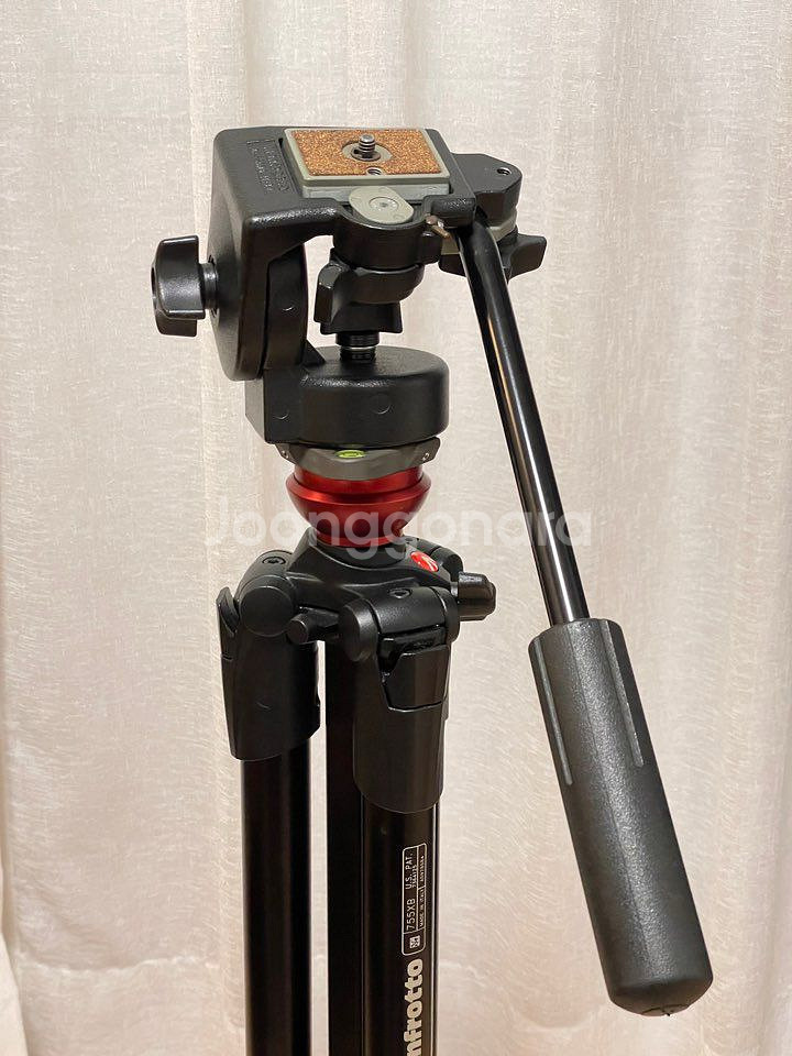 맨프로토 755XB 삼각대(레벨러 모델) & 헤드 fluid head--0