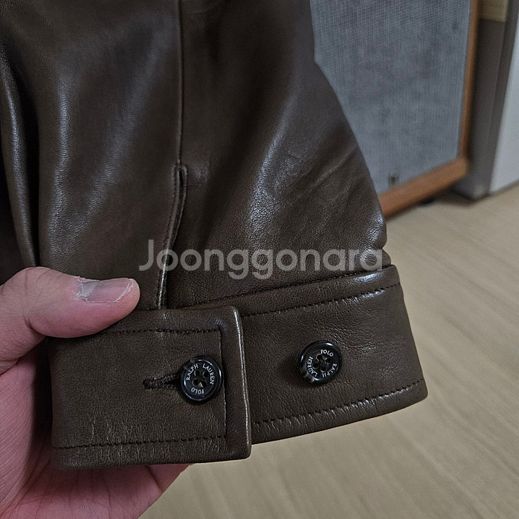 폴로 랄프로렌 맥스웰 가죽 자켓 / 105-110--3