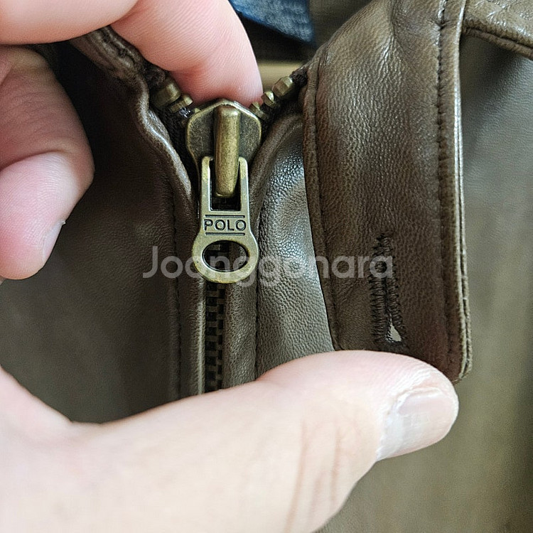 폴로 랄프로렌 맥스웰 가죽 자켓 / 105-110--7