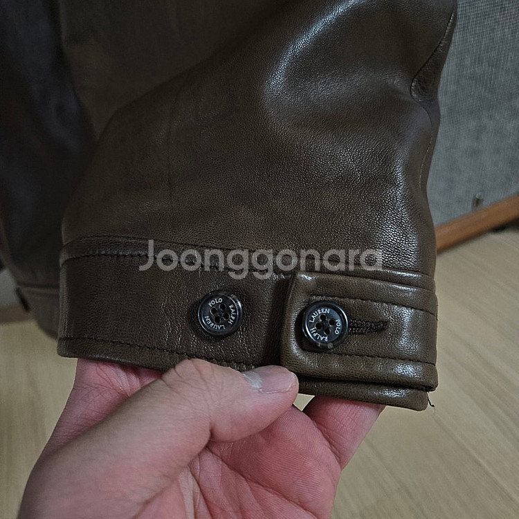 폴로 랄프로렌 맥스웰 가죽 자켓 / 105-110--9