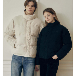 GUESS 게스 수지 남여공용 오리털 코듀로이 패딩