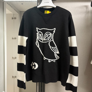 럭키슈에뜨 부엉이 니트 FREE