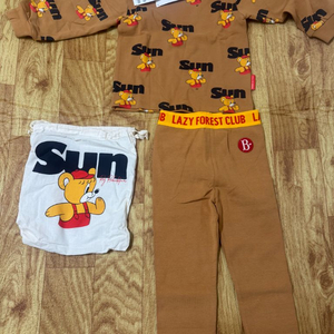 베베드피노 선베어 상하 세트 110 새상품