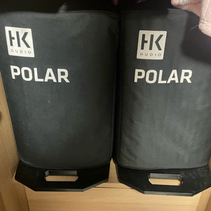 HK Audio POLAR 4x8 액티브 스피커 2대