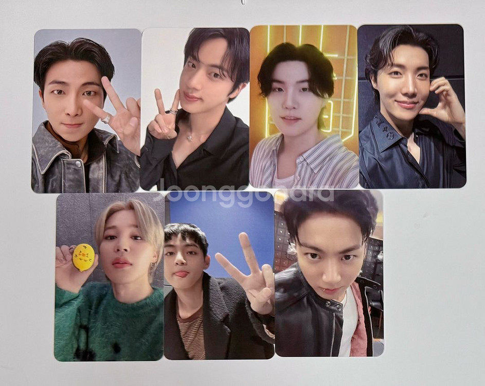 방탄 런석진 슬로건 아미밤 우떠 커버 페스타 2025 포카--0