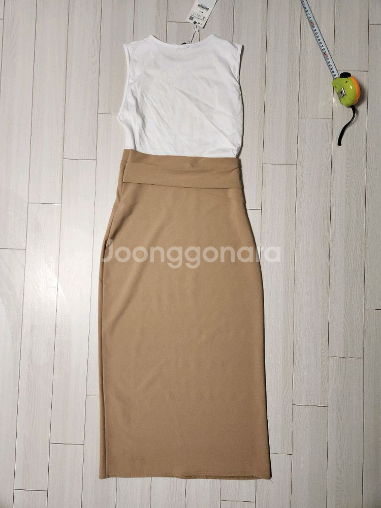 새상품)자라 민소매 롱원피스S--5