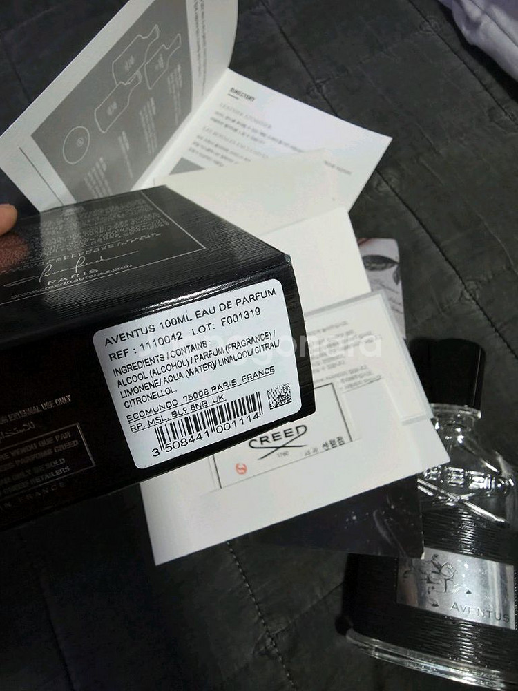 크리드 어벤투스 100ml(잔량 50%) 판매합니다--2