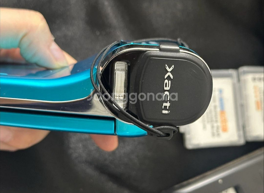 산요 작티 Xacti cg100 디지털카메라 캠코더 블루--3