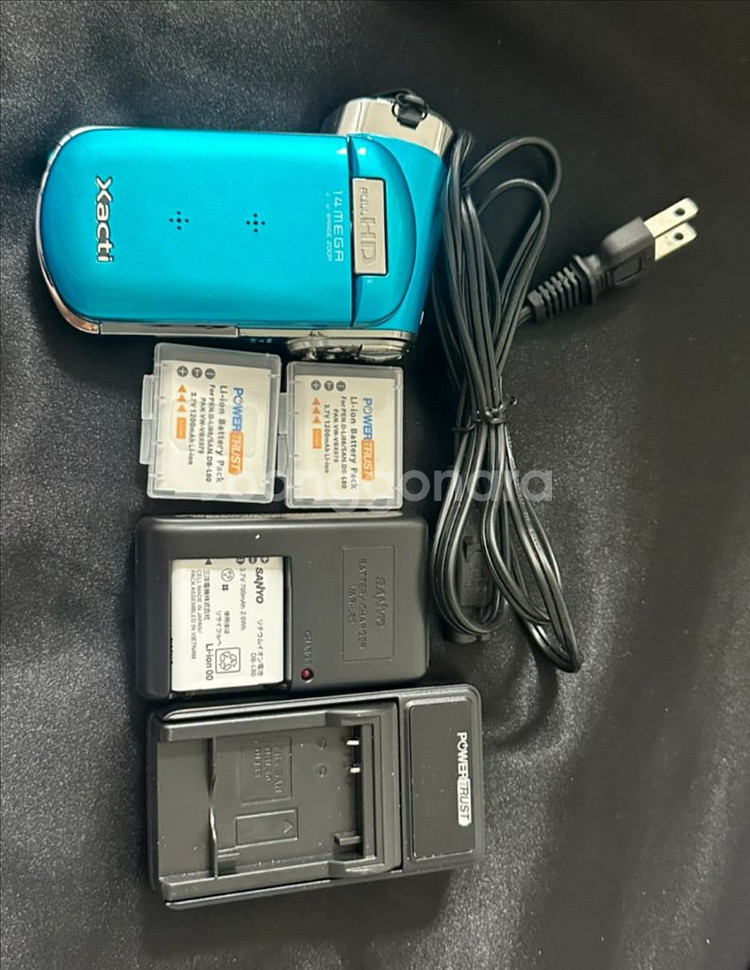 산요 작티 Xacti cg100 디지털카메라 캠코더 블루--0