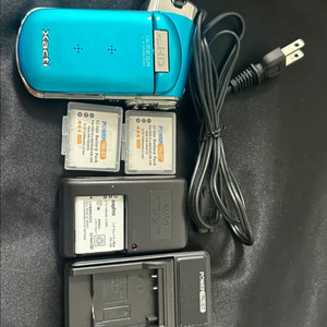 산요 작티 Xacti cg100 디지털카메라 캠코더 블루